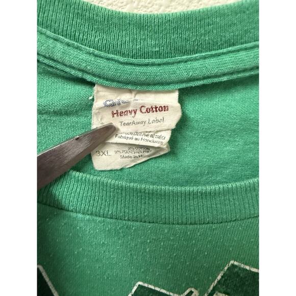 IRELAND GREEN VINTAGE T-SHIRT 3XL Y2K Vintage 2000s - Picture 3 of 7